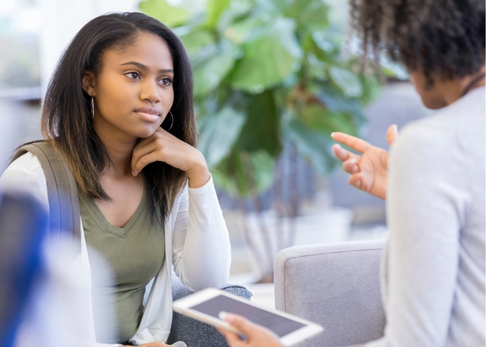 BIPOC Apostrostophe - Case Manager with Teen